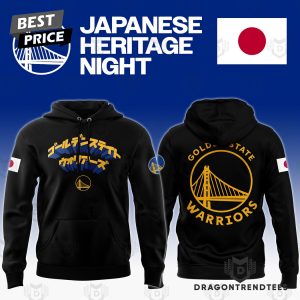 Golden State Warriors 2024 Japanese Heritage Night Hoodie