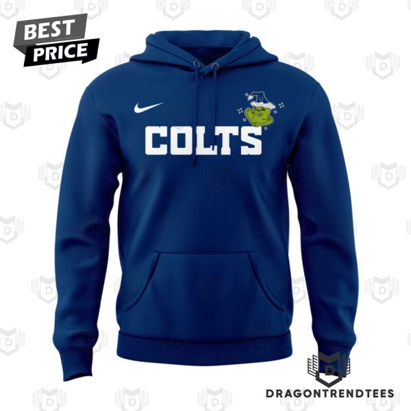 Indianapolis Colts x The Grinch Design Hoodie – Blue