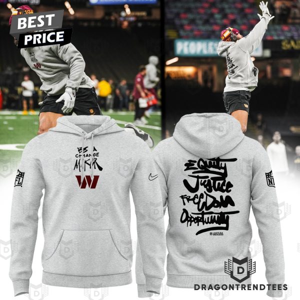 Inspire Change Washington Commanders Hoodie – Grey