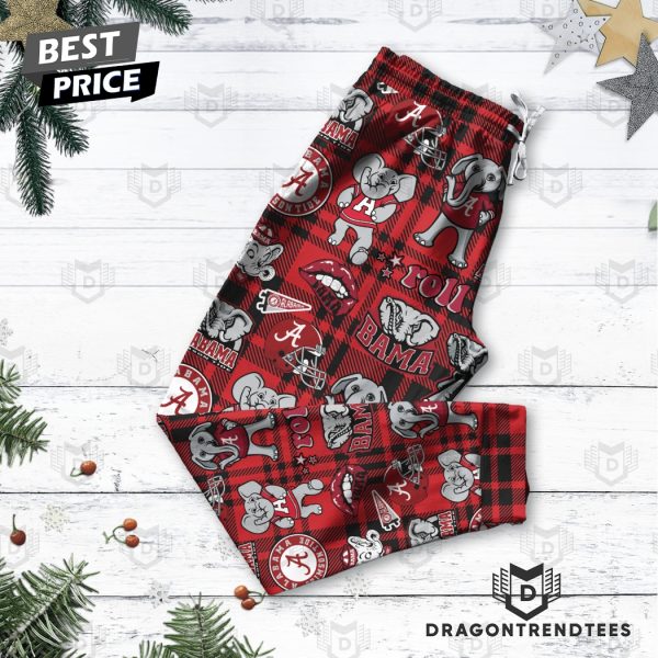 Its The Most Wonderful Time Of The Year – Alabama Crimson Tide Pajamas Set