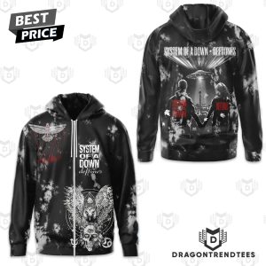 System Of A Down & Deftones Zip Hoodie