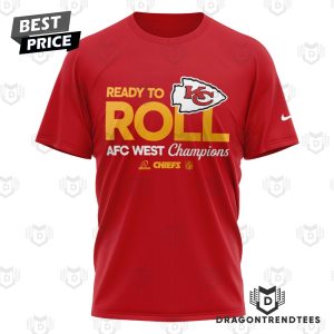 Kansas City Chiefs Nine Straight AFC West Division Champions 3D T-Shirt