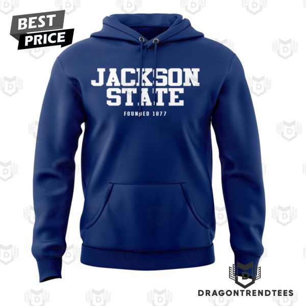 Jackson State Tigers Coach T.C. Taylor Hoodie – Blue