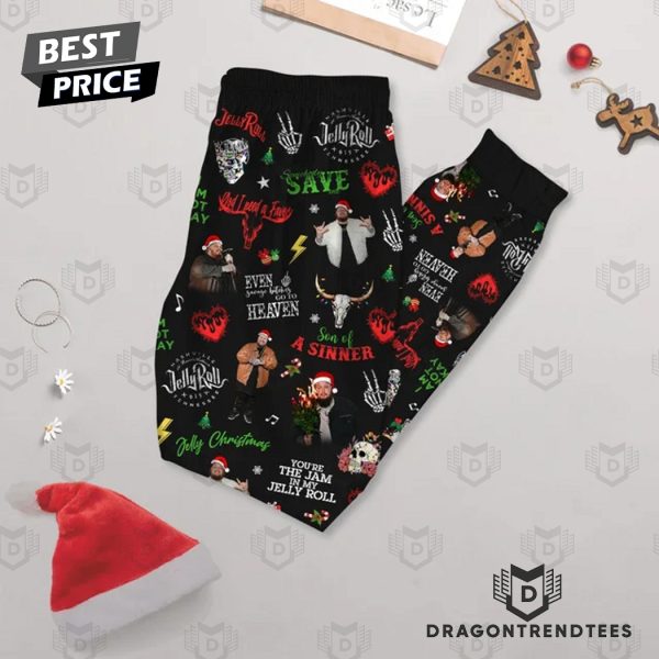 Jelly Roll – Have Yourself A Jelly Little Christmas Pajamas Set