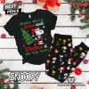 Jingle Bells Snoopy Smells Christmas Is On The Way Pajamas Set – White