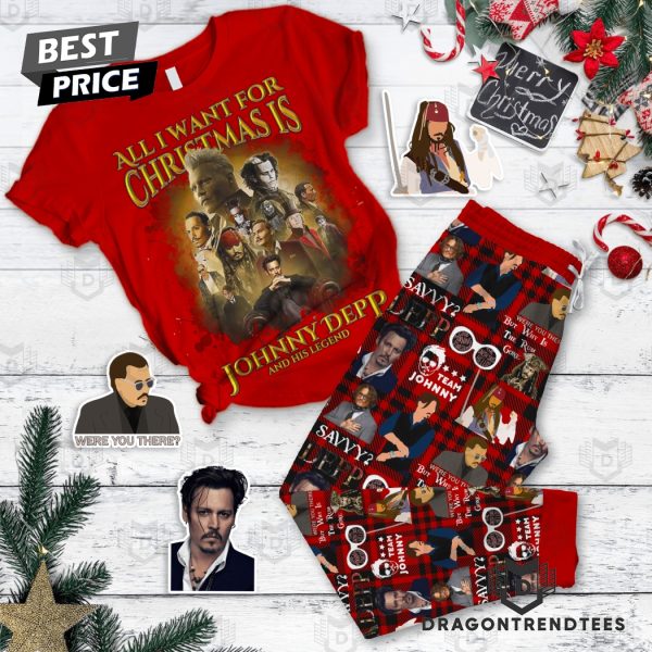 Johnny Depp And His Legend Pajamas Set