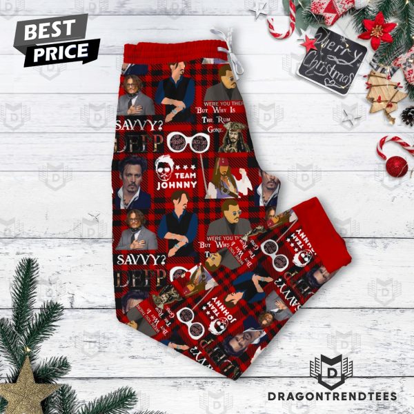 Johnny Depp And His Legend Pajamas Set