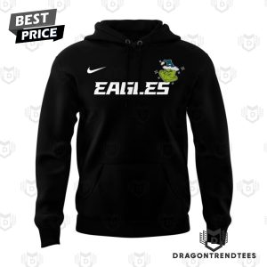 Philadelphia Eagles x The Grinch Merry Grinchmas Hoodie – Black