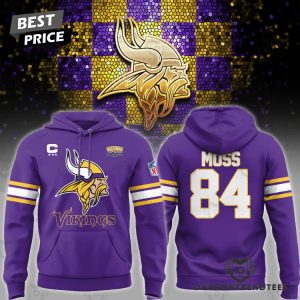 Minnesota Vikings Randy Moss 84 Design Hoodie