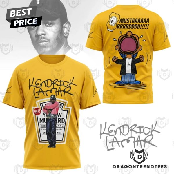 Kendrick Lamar Mustard Signature 3D T-Shirt