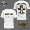 Kendrick Lamar Mustard x Pittsburgh Steelers 3D T-Shirt – Black