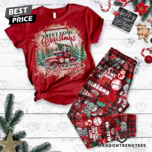 Sweet home Christmas Alabama Crimson Tide Pajamas Set