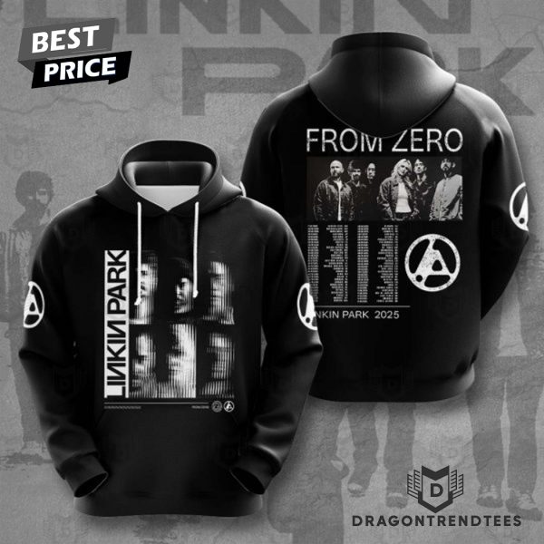 Linkin Park From Zero 2025 Hoodie – Black