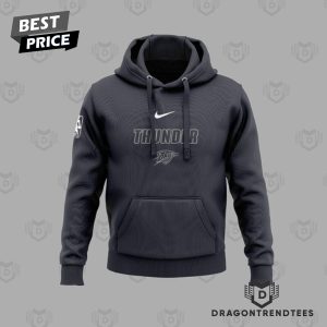 Oklahoma City Thunder Basketball Logo Design Hoodie