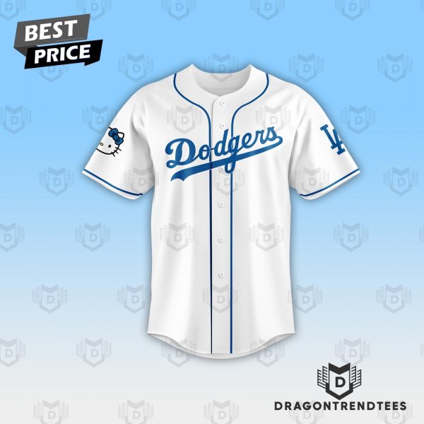 Los Angeles Dodgers – Bruno Mars And Hello Kitty Collab Baseball Jersey