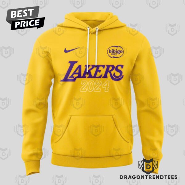 Los Angeles Lakers 2024 Comeback Hoodie – Gold