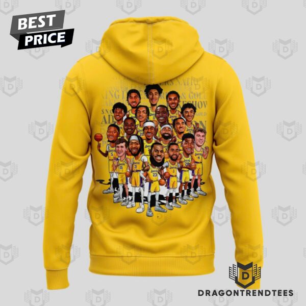 Los Angeles Lakers 2024 Comeback Hoodie – Gold