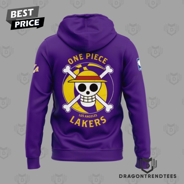 Los Angeles Lakers One Piece Hoodie – Purple