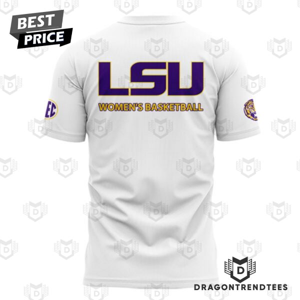 LSU Tigers Women Basketball Logo 3D T-Shirt