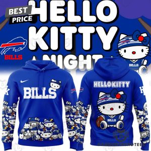 Buffalo Bills x Hello Kitty Hoodie – Blue