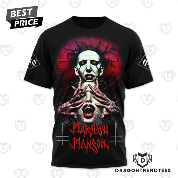 Marilyn Manson 2025 European Tour 3D T-Shirt