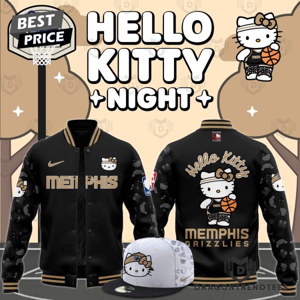 Memphis Grizzlies x Hello Kitty Night Baseball Jacket