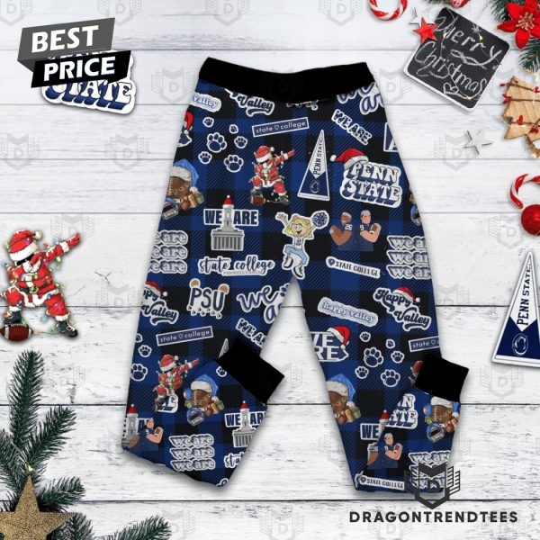 Merry Christmas Penn State Nittany Lions – Let Go Lions Pajamas Set