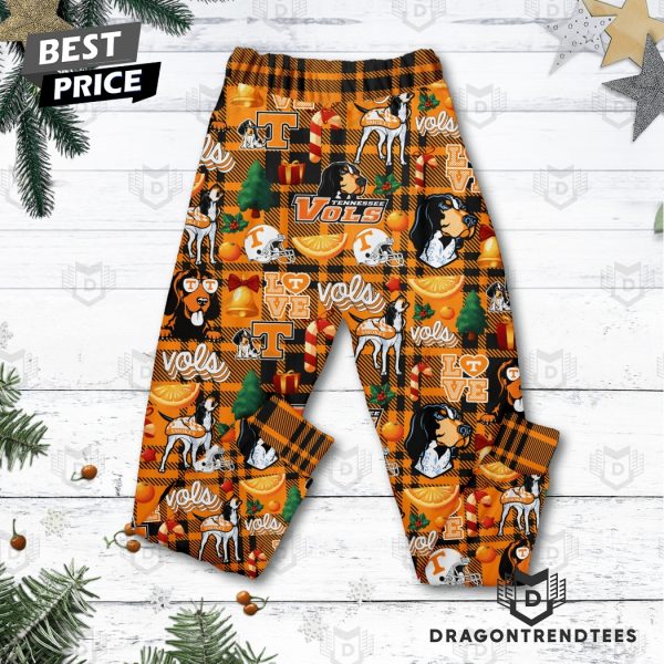 Merry Christmas Tennessee Volunteers Pajamas Set