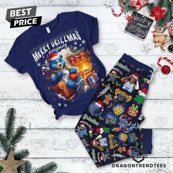 Merry Grizzmas Everybody – Memphis Grizzlies Pajamas Set