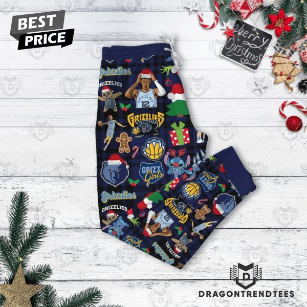 Merry Grizzmas Everybody – Memphis Grizzlies Pajamas Set