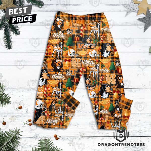 Merry Vols-mas Rocky Top Tennessee Volunteers Pajamas Set