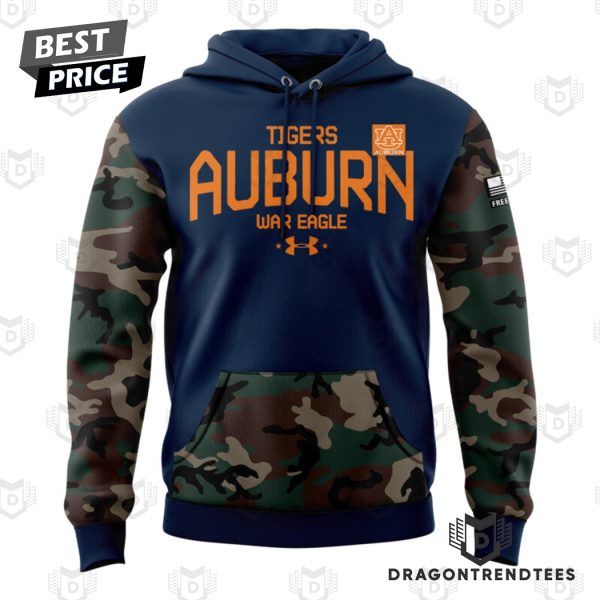 Military Appreciation Auburn Tigers Football Logo Hoodie