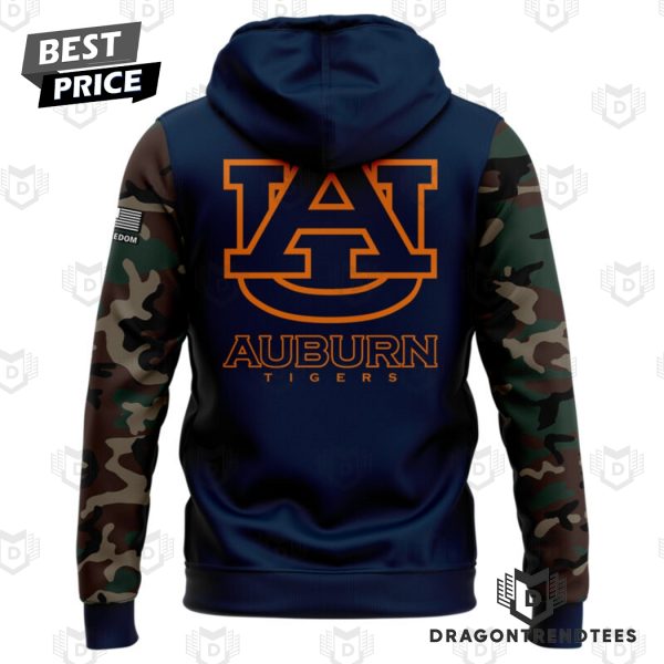 Military Appreciation Auburn Tigers Football Logo Hoodie