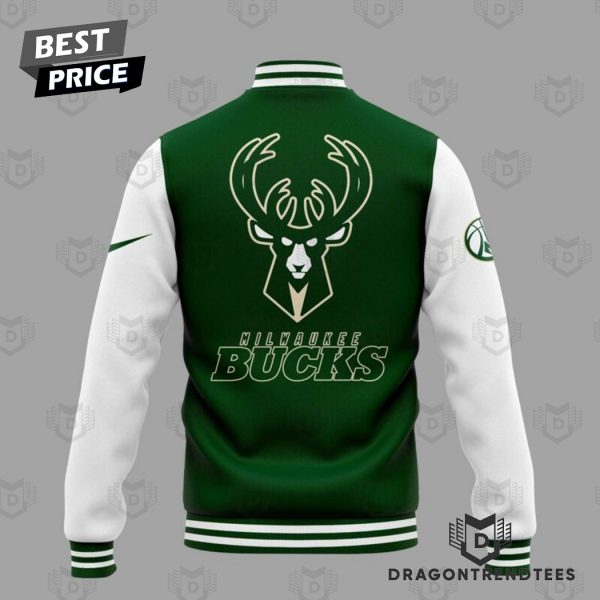 Milwaukee Bucks Basketball Baseball Jacket