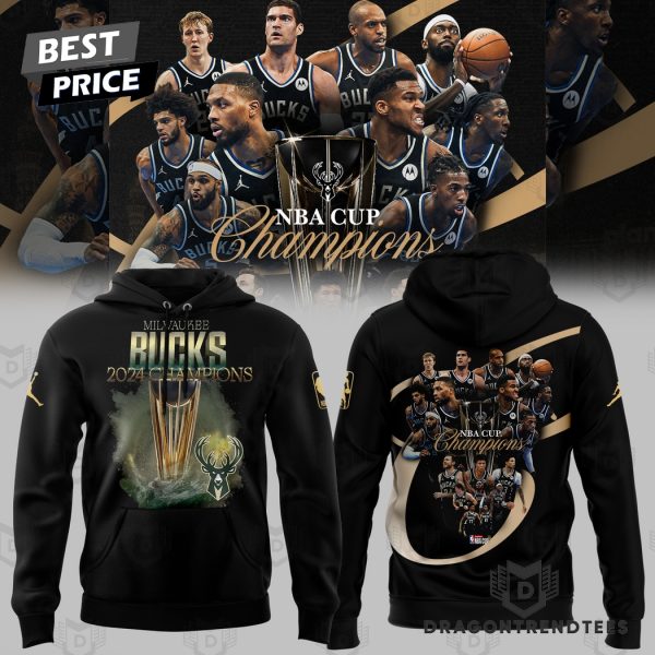 Milwaukee Bucks Champions NBA Cup Hoodie