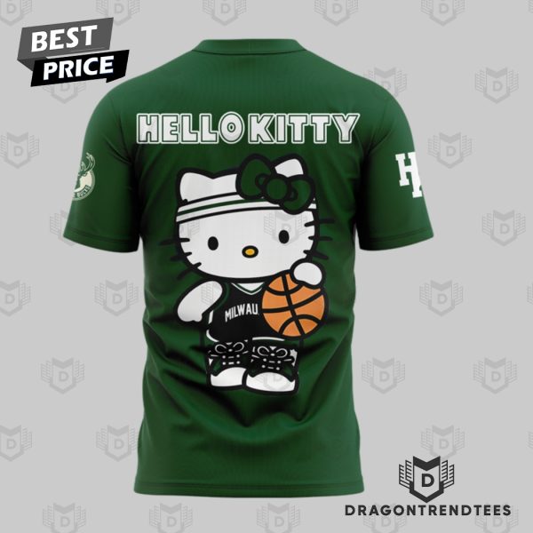 Milwaukee Bucks x Hello Kitty 3D T-Shirt