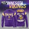 Minnesota Vikings Football Logo Design Hoodie – Purple