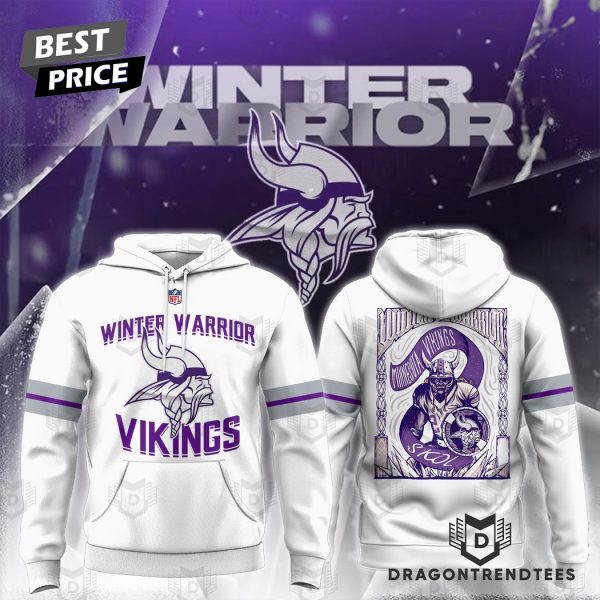 Minnesota Vikings Winter Warrior Design Hoodie