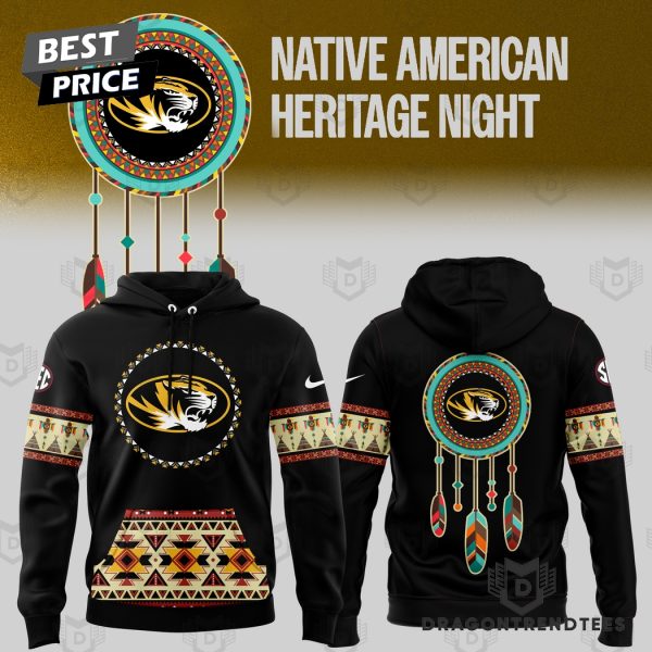 Missouri Tigers Football Native American Heritage Hoodie