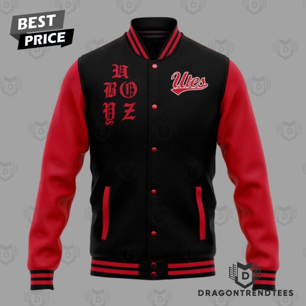 Motuapuaka Utah Utes Football Baseball Jacket