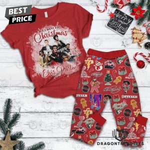 All I Want For Christmas Elvis Presley Pajamas Set