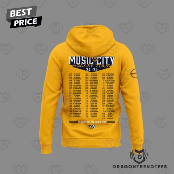 Nashville Predators Music City Hockey Tour Hoodie