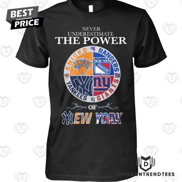 Never Underestimate The Power Of New York Unisex T-Shirt