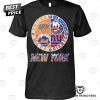 New York Knicks x New York Giants x New York Mets Unisex T-Shirt