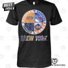 New York Mets x New York Rangers x New York Giants x New York Yankees Unisex T-Shirt