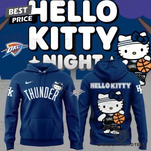 Oklahoma City Thunder Basketball x Hello Kitty Hoodie