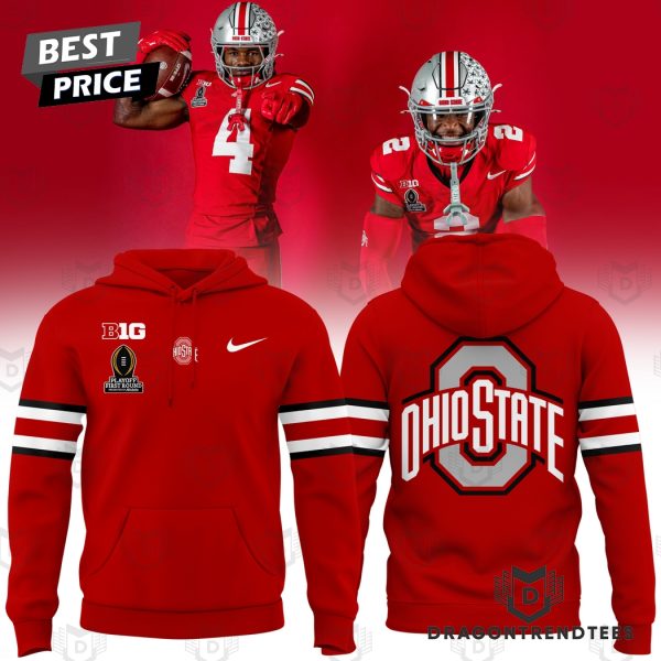 Ohio State Football Playoff First Round Hoodie