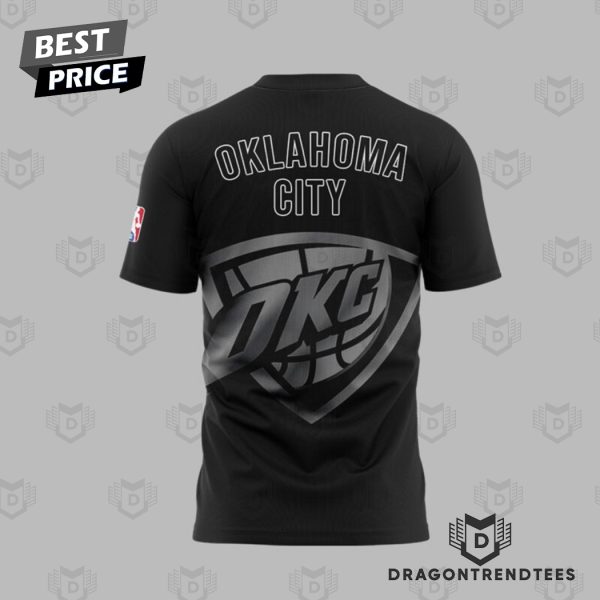 Oklahoma City Thunder Black 3D T-Shirt