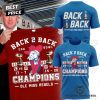 Ole Miss Rebels Back To Back Egg Bowl 2024 Champions 3D T-Shirt