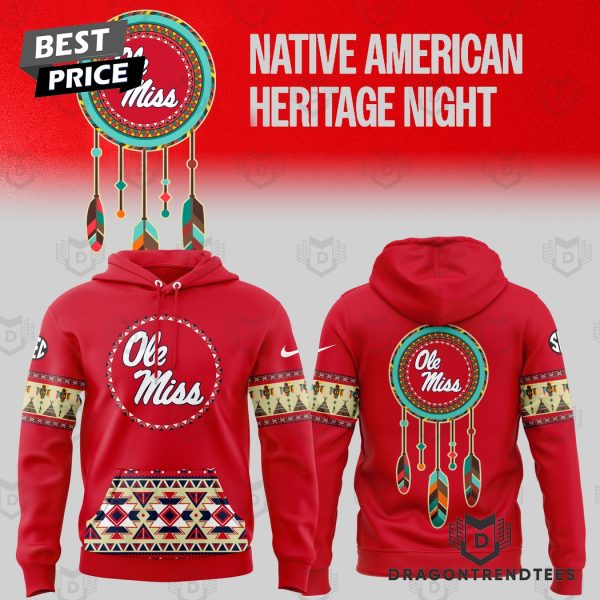 Ole Miss Rebels Native American Heritage Hoodie